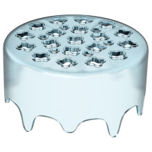 Elastic Silicone Flower Holder Silicone Grid Insert Flower-Blue