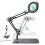 Accurate Magnifying Led Light On Heavy Iron Base Perfect For 3