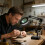 Accurate Magnifying Led Light On Heavy Iron Base Perfect For 8