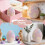 Bright Color Easter Party Supplies Plastic Eggs Candy Gift-2pcs 3