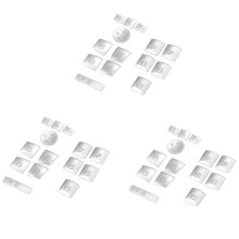 42x Inner Door Armrest Window Button Trim Cover Sticker for GLK ML GL A B C E G Class W204 W212 W246 W166