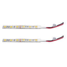 2X 10Cm Impermeabile Blu 5050 Led Strip Lights 12V Caravan Boat Car