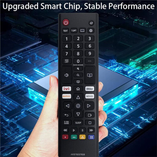 Replace AKB76037608 Remote Control for  TV 32LM577BPLA 32LM638BPLC 55UP75006LF Remote Control 2