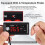 3X Fan Temperature Controller, 12V PWM 4-Wire Fan Speed Controller Module with Temperature Probe for 3A Fan PC 7