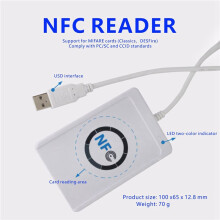 3X ACR122U RFID IC Lecteur de Carte à Puce Duplicateur Sans Contact Graveur Copieur Clone Inscriptible 13,56 MHz ID IC Carte Copieur