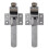 2X Stainless Steel Spring Loaded Walk in Freezer Cooler Door Handle 1