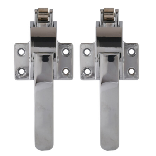 2X Stainless Steel Spring Loaded Walk in Freezer Cooler Door Handle