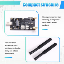 NGFF USB 3.0 to M.2 Key B Adapter LTE 4G 5G Module to USB3.0 Dongle with Dual SIM Antenna for RM530N EM05 EM06-E EM12-G