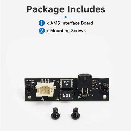 For  3D Printer AMS Interface Board Stable Operation Easy to Install Interface Board for Bambu A1/A1 /P1 2