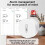 4X Zigbee Temperature and Humidity Sensor  Temperature Humidity Detector with for EWelink App Control 6