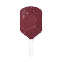 Racchetta da Pickleball In Kevlar, Racchetta da Pickleball Monoblocco Termoformata con Superficie Ad Alta Grinta e Rotazione, Racchetta da Pickleball