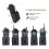 Radio Strap for Small & Medium Radios, Adjustable Widened Shoulder Strap with 300cm Reflective Strips & Anti-Sway Design 4