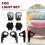 Car Front Bumper Light Fog Light Set Assembly for  Yaris 2018-2020 3