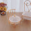 Decorative Candy Plate With Reinforced Iron Structure-square 9