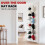 Practical practice Hat Storage Featuring 2 Attachment Methods 8