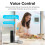 Zigbee 3.0 Temperature Humidity Sensor with LCD Display for  Home Control 5