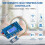 2X 12V  Digital Temperature Controller, WiFi APP Control High Temperature Control Module -99 Celsius-999 Celsius 24V 4