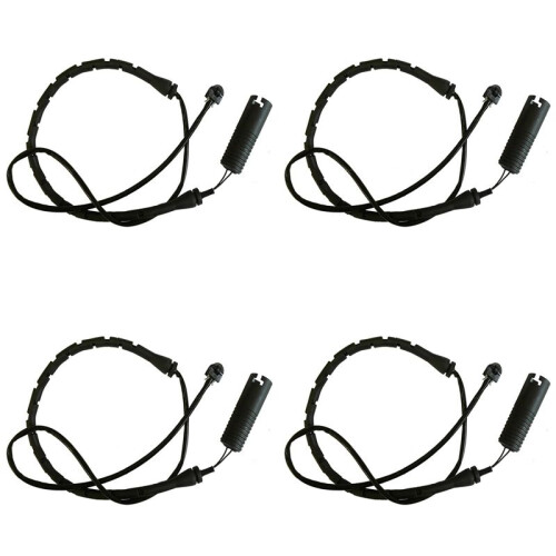 4X Bromsbeläggsslitagesensor Fram Passar för  E36 3-Serie Bromsslitagesensor 34351181338