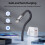 Eseekgo USB-A to USB-C Super-Fast Braided Charging & Data Cable, Black 14