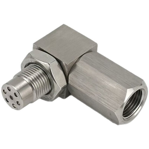 Uitlaatkatalysator Achterste Zuurstofsensor Afstandsstuk 90 Graden -Katalysator Lambda O2-Adapter CEL-Fix M18x1.5 2