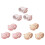 Protecteurs de bouton de porte de cochon en Silicone, 3-Blanc 2