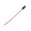 2X Car Charger Power Cigarette Lighter Female Socket Black with 26cm Cable 4