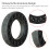 Pneus SóLidos de Borracha 2X 10 Polegadas para  Max G30 Scooter EléTrico Honeycomb Amortecedor de Amortecimento Pneu Preto 1