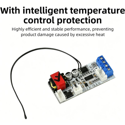 Digital Voltage Current Meter Display 0-100V 10A with  Temperature Control for DIY Charger Modification 2