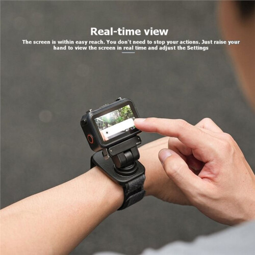 For  Osmo  Magnetic Hand Wrist Strap Mount 360 Degree Rotation Hand Wrist Strap Mount  Strap Quick Adjust 2