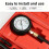 Professional Gas Pressure Gauge Kit Essential Tool for Quick Cylinder Pressure Testing 5