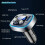 Πομπός Bluetooth FM με διπλές θύρες USB, έξυπνη φόρτιση, υποστήριξη Mp3Player & κάρτα TF, 6