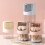 Miniature Cotton Tip Dispenser Box With Dustproof Cap-Pink 9