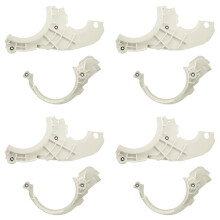 6T30 Automatic Transmission Input Drum Seal Ring and Baffle Guide Vane 8PCS for 6T30ECar Accessories 24247894 24239619
