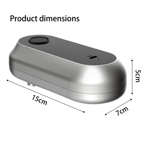 Durable Plastic Electric Can Opener Offering 80 Openings Per 2