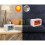 Stylish Digital Alarm Clock with Week Month Display and-Black 8