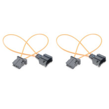 2X MOST Fiber Optic Loop Bypass MALE & FEMALE Kit Adapter for -