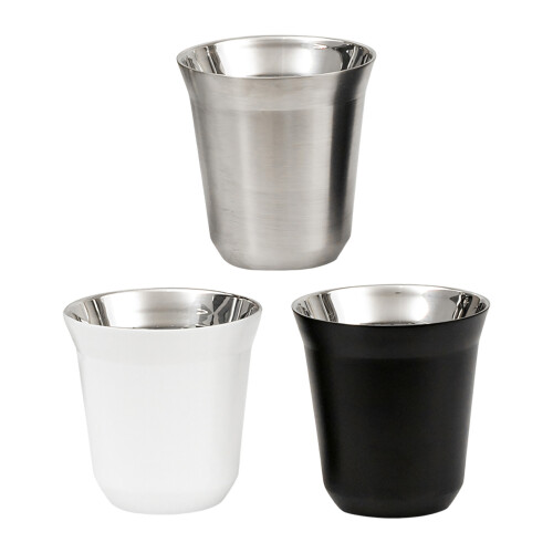 Stainless Steel Cup With Smooth Easy To Cleaning Surfaces-Silver 1