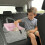 Coussin de siège de voiture doux pour chien, comprenant un-UN 7