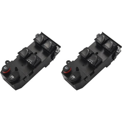 2X Power Window Master  Replace for   1.3 1.8 2.0 2006-2011 35750-SNA-A13 Front Left Driver Side