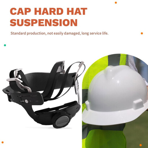 Safety Helmet Replacement Suspension, Helmet Accessory, Cap/Hat-Style Hard Hat Suspension, Adjustable, Replaceable Gear 2