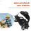 Safety Helmet Replacement Suspension, Helmet Accessory, Cap/Hat-Style Hard Hat Suspension, Adjustable, Replaceable Gear 6