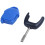 2X 3 Bouton Couverture Shell ClÉ Corps de la TÉlÉcommande et ClÉs pour  Transit Bleu 7