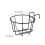 Supports de pots de fleurs suspendus en métal, cadre de Support 3