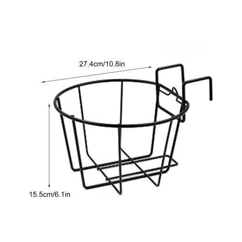 Supports de pots de fleurs suspendus en métal, cadre de Support 2