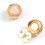 Marbled Effect Shirt Cufflinks Clip Decorative Shirt Button-A03 11