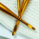 Comfortable Grip Wood Handle Crochet Hook Set Alumina 9