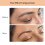 Eyebrow Ruler Stainless Steel Eyebrow Stencil Ruler Three-Point Positioning Permanent Eyebrow 1
