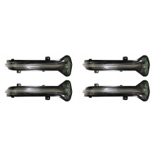 4x Boczny Kierunkowskaz na Lusterko Wsteczne Samochodu 51167414649 51167414650 dla 3 4 5 6 7 8 Serii G30 G31 G32 G38 G11 G12