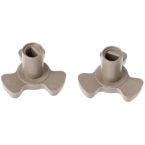 4X Microwave Turntable Coupler Microwave Oven Turntable Roller Guide Support Glass Tray Drive Coupling Replacement Parts 2