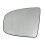 5X Left Side Rear View Mirror Side Mirror Glass Heated + Adjustment for  X5 E70 2007-2013 X6 E71 E72 2008-2014 3